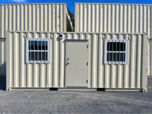 20ft Modified Office Container – Fully Equipped With AC