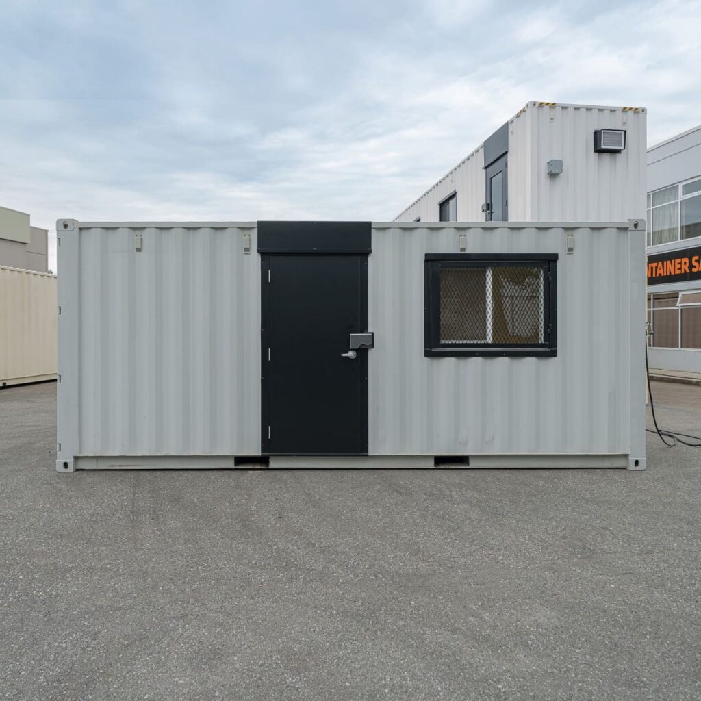 20FT Office CUBE – Vinyl Drywall Finished