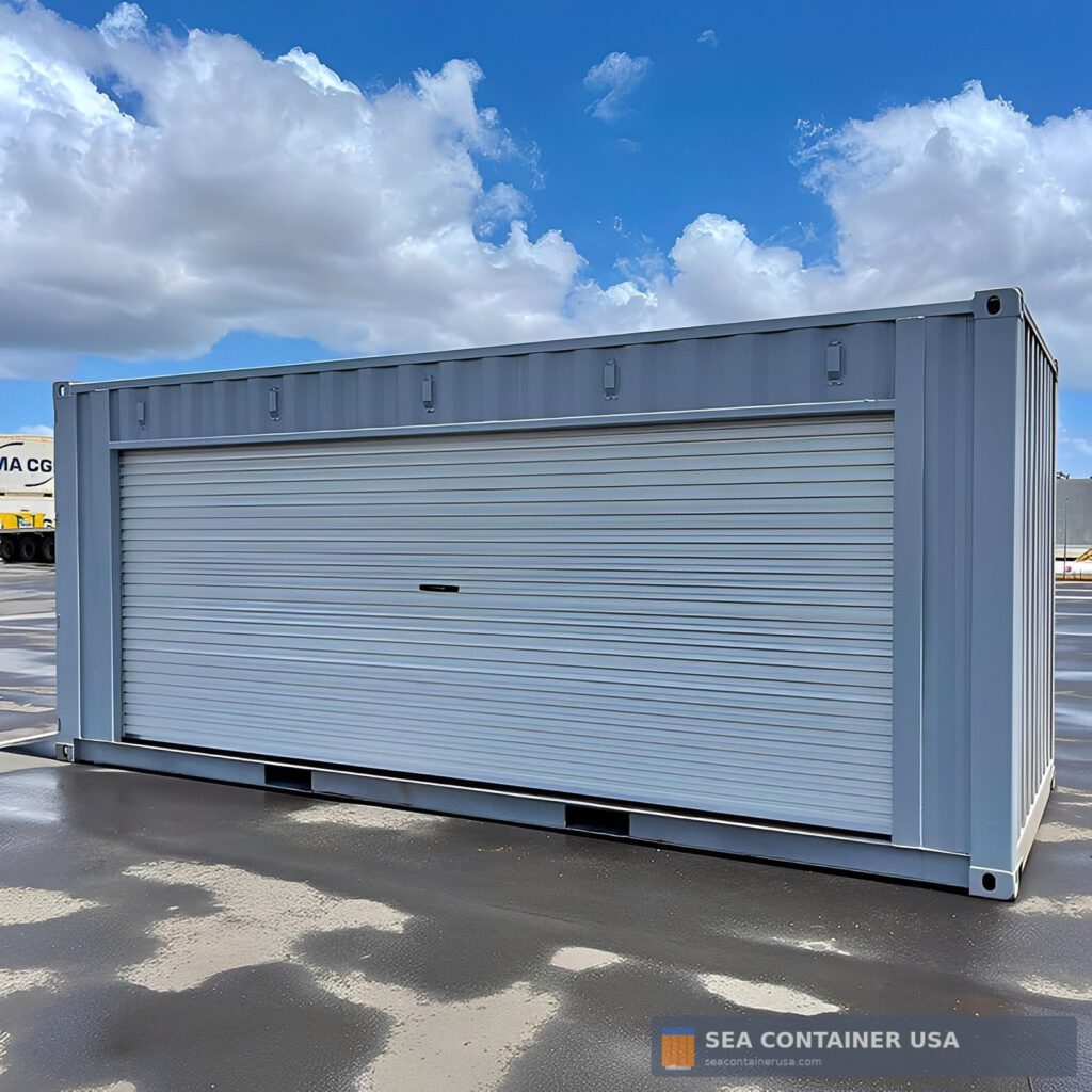 20ft Roll-Up Door Shipping Container