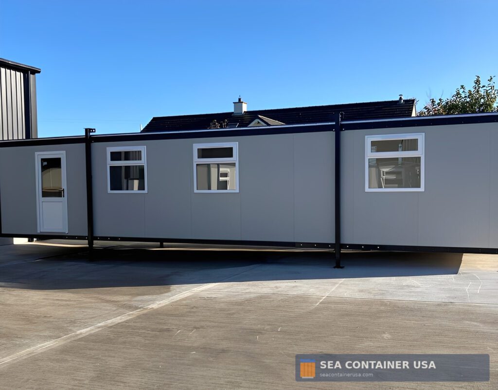 40Ft x 10Ft Jackleg Office Cabin